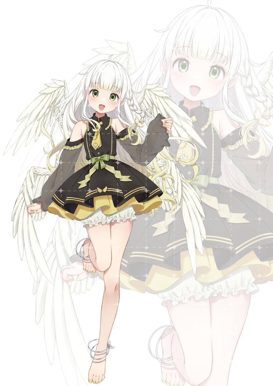IRIAM、VTuber、動画用等の立ち絵描きます 商用利用可能！頭から足までこだわって描きます！ イメージ3