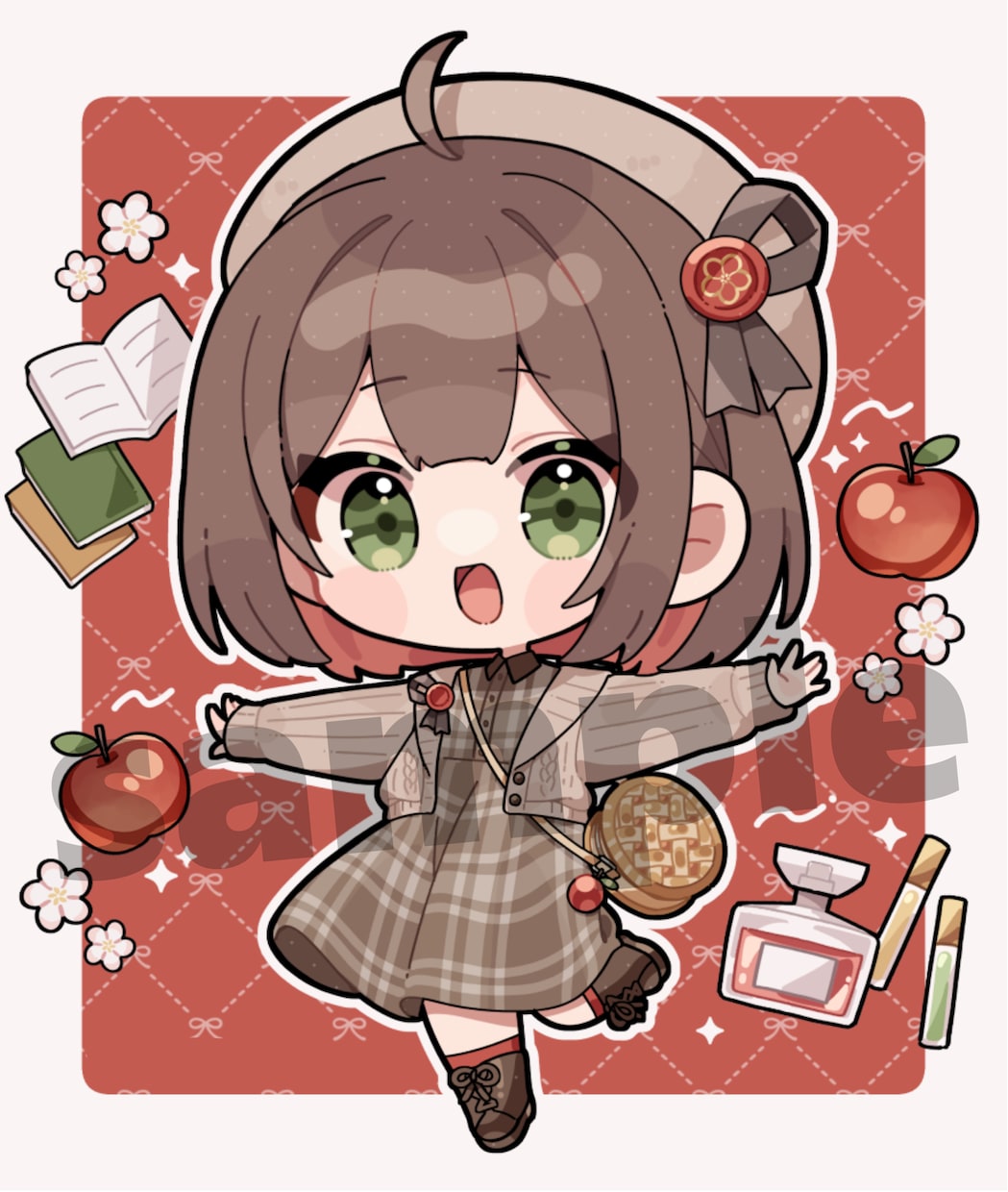 誰が見ても可愛いデフォルメイラストをお届けします いろんな表情・ポーズのデフォルメイラストを描きます イメージ5