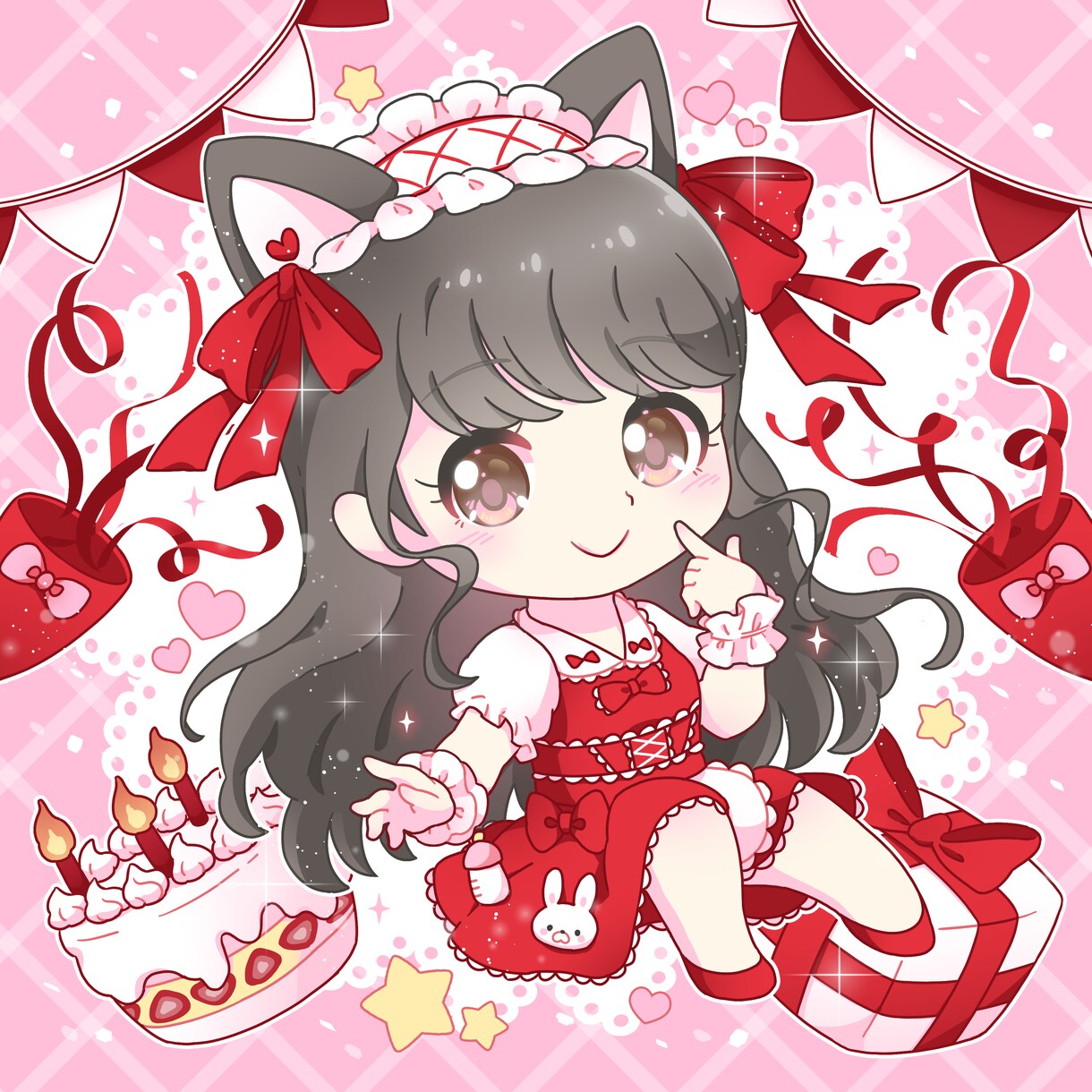 商用◎ミニキャラ・SDのグッズ用イラスト描きます Vtuberの記念グッズなどにオススメ！ イメージ5