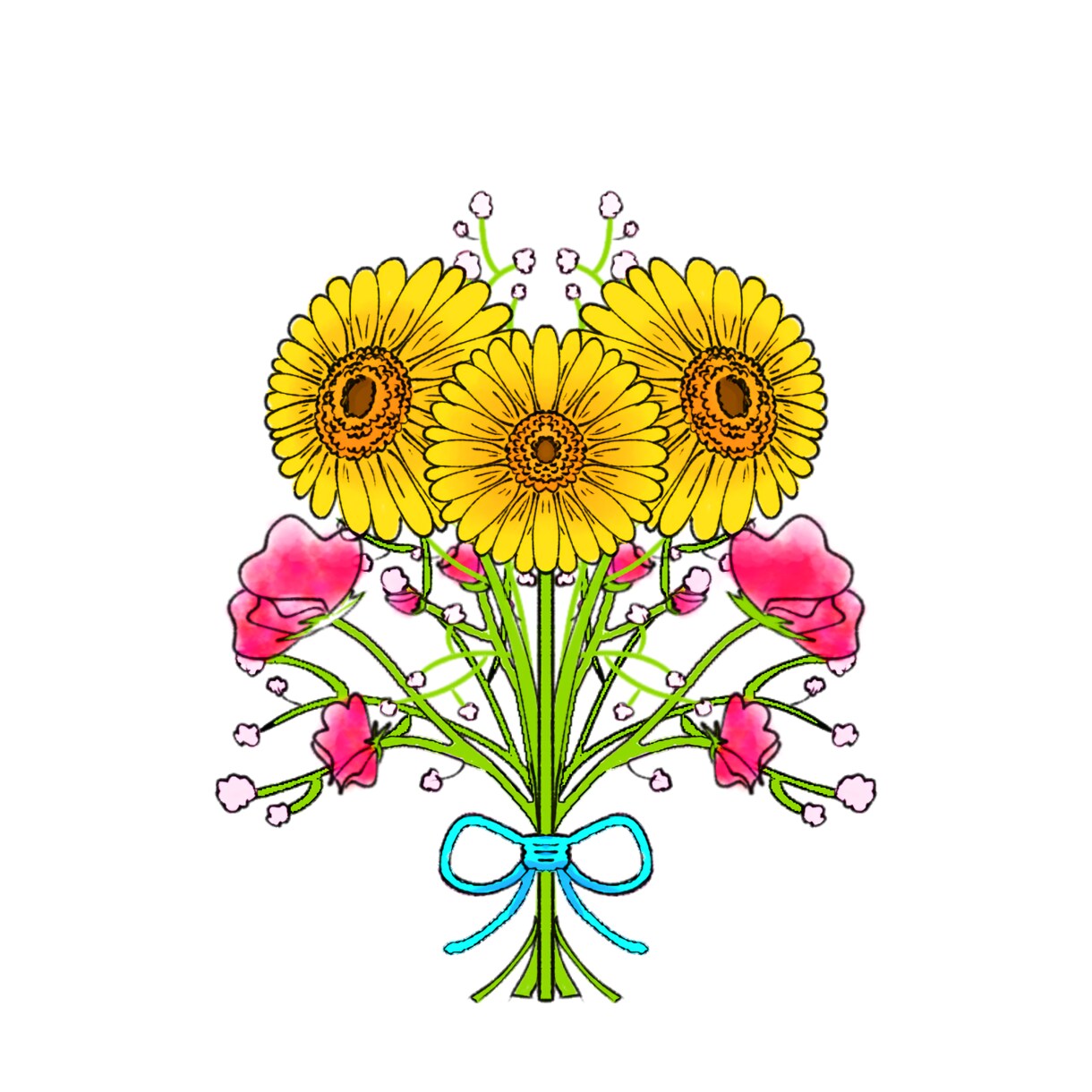 SNSのアイコンに使えるイラストを作成します ちょっとした隙間を埋められようなイラストを提供致します。 イメージ1