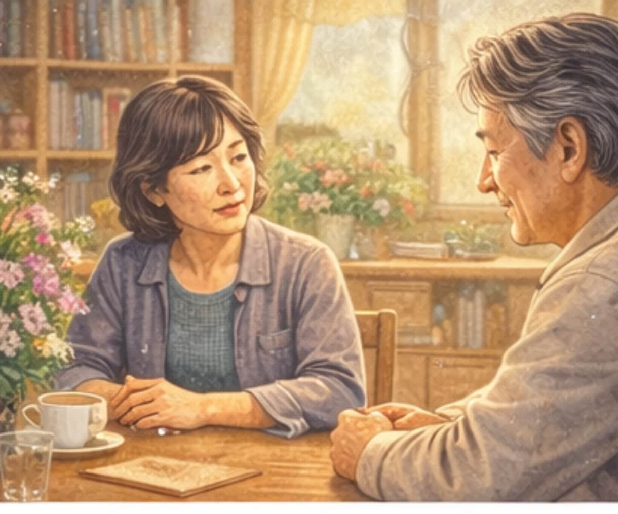 50代からの人生を静かに整えます 評価も否定もしない穏やかな安心の時間 イメージ3