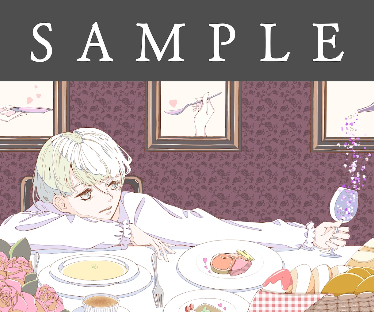 イラスト込みで歌ってみたやオリジナルMV作成します イラスト作成～MV制作までお任せください◎ イメージ4