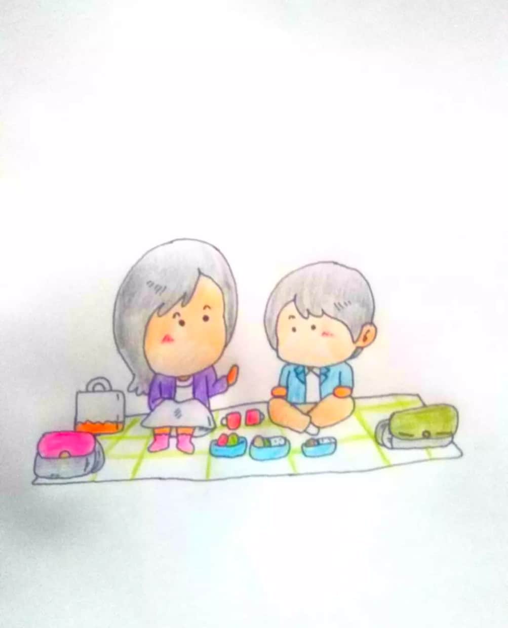 味わいのある似顔絵を描きます ヘタなイラストクセになるイラスト愛嬌のあるイラスト イメージ4