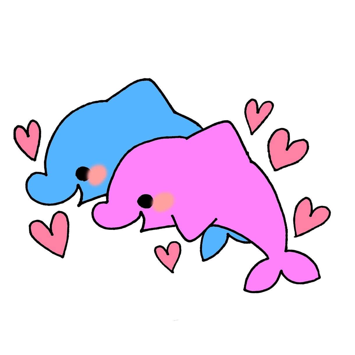 最速当日！可愛いイラスト描きます アイコンやちょっとしたメッセージに添えるのにおススメ！ イメージ1