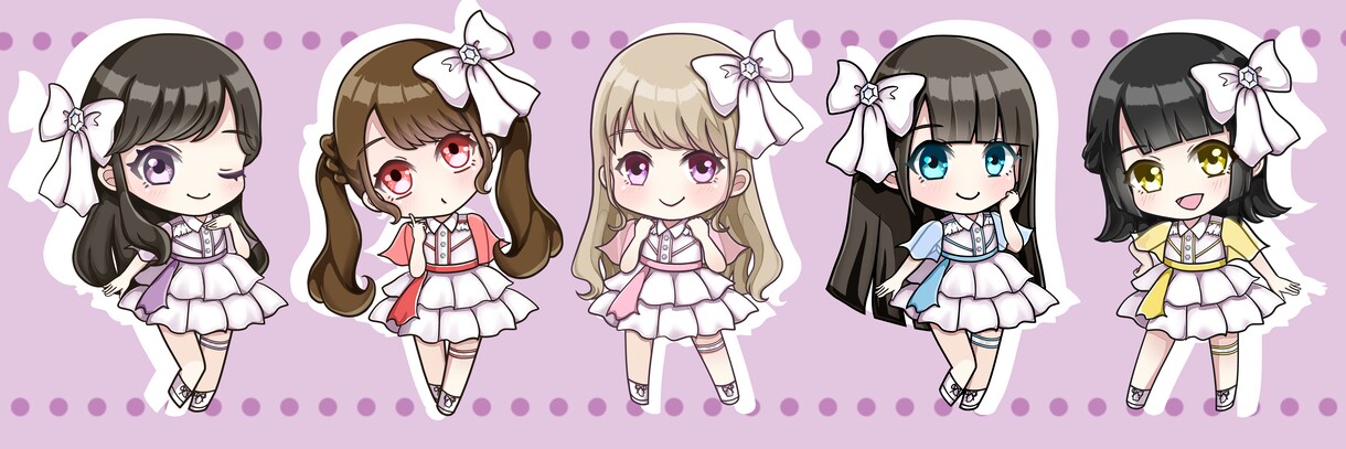 ミニキャラ制作します YutubeやSNSのアイコン、グッズなどに！！ イメージ3