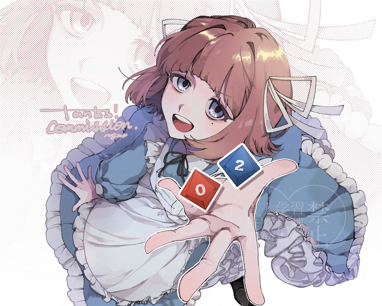 背景込！高品質な1枚絵を制作します あざと可愛いから美麗キャラまで、物語性のある1枚絵 イメージ3