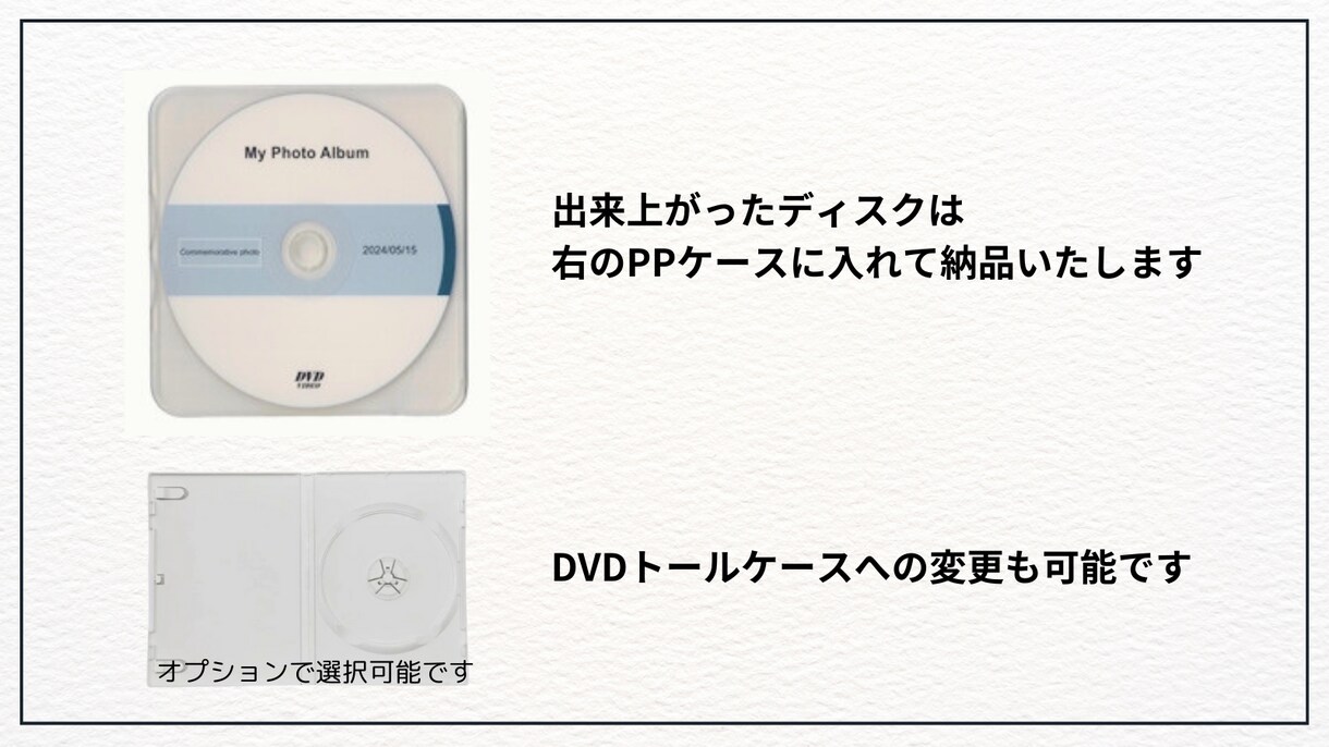 コピーガード付きのDVDディスクを作成します DVD-Video形式の動画から複製不可のDVDを作成します イメージ4