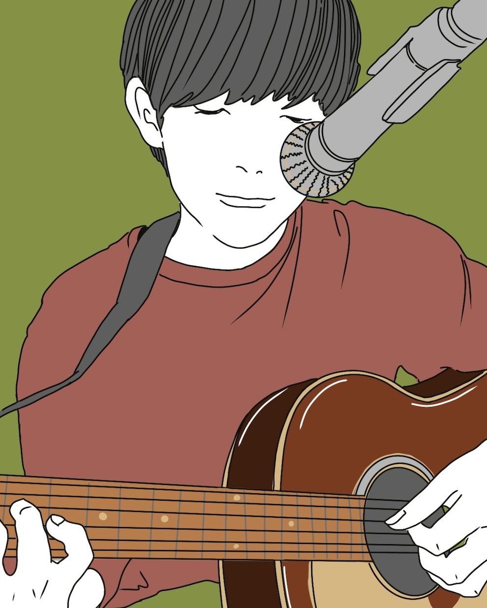 人目に付く似顔絵描きます 小さくても目立つシンプル似顔絵でアイコンで差をつけませんか？ イメージ2