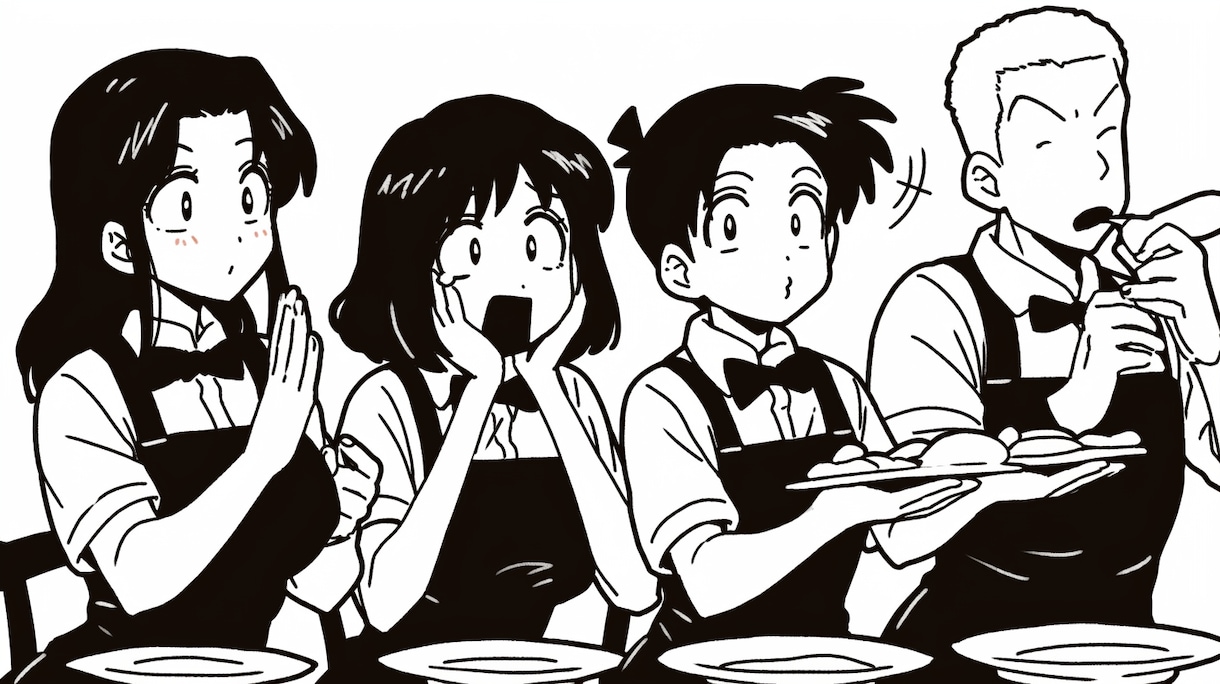 midjourneyの画風を売ります midjourneyに取り込むだけで個性的なマンガを描けます イメージ1