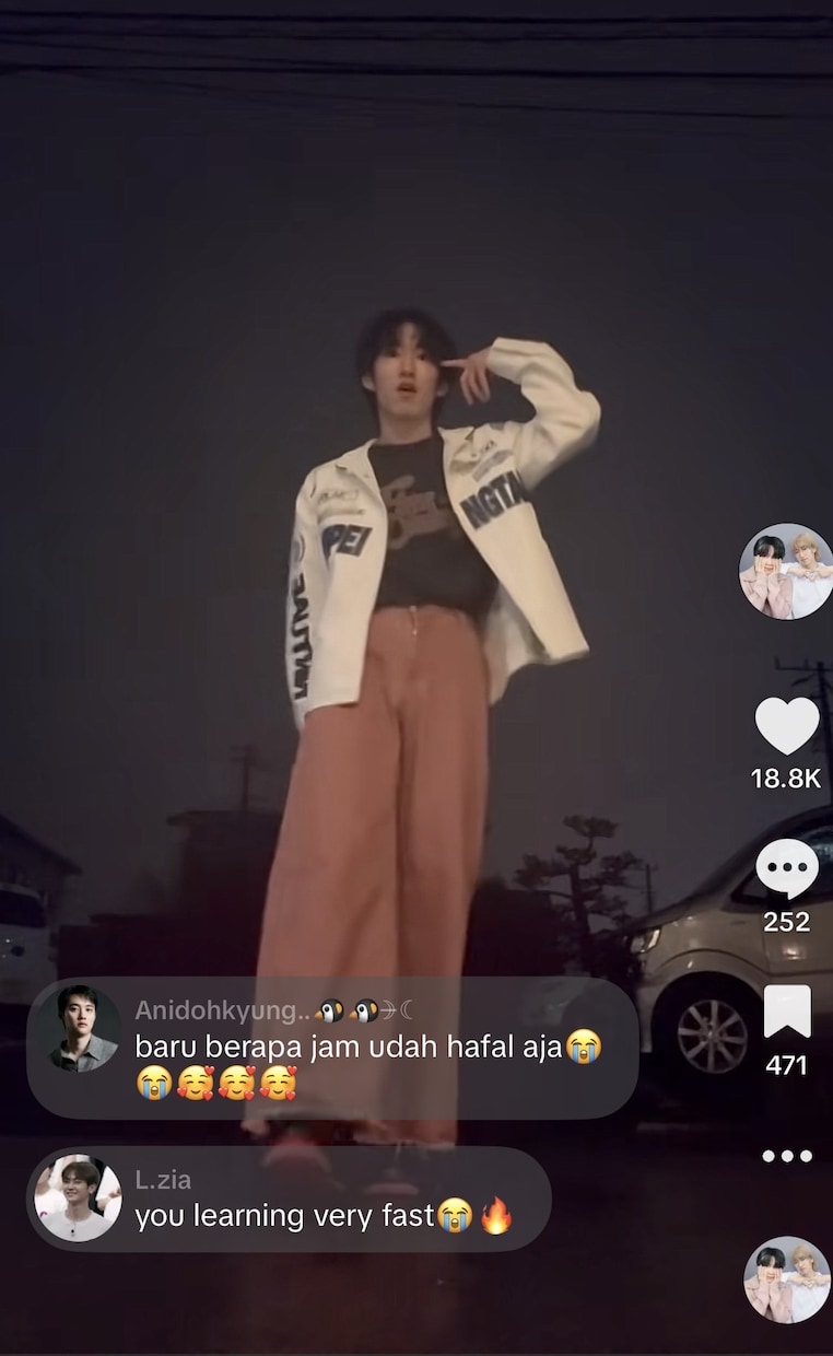 TikTokであなたの楽曲をダンスでPRします 総再生数200万、総いいね数16万の垢でバズリのきっかけに イメージ3
