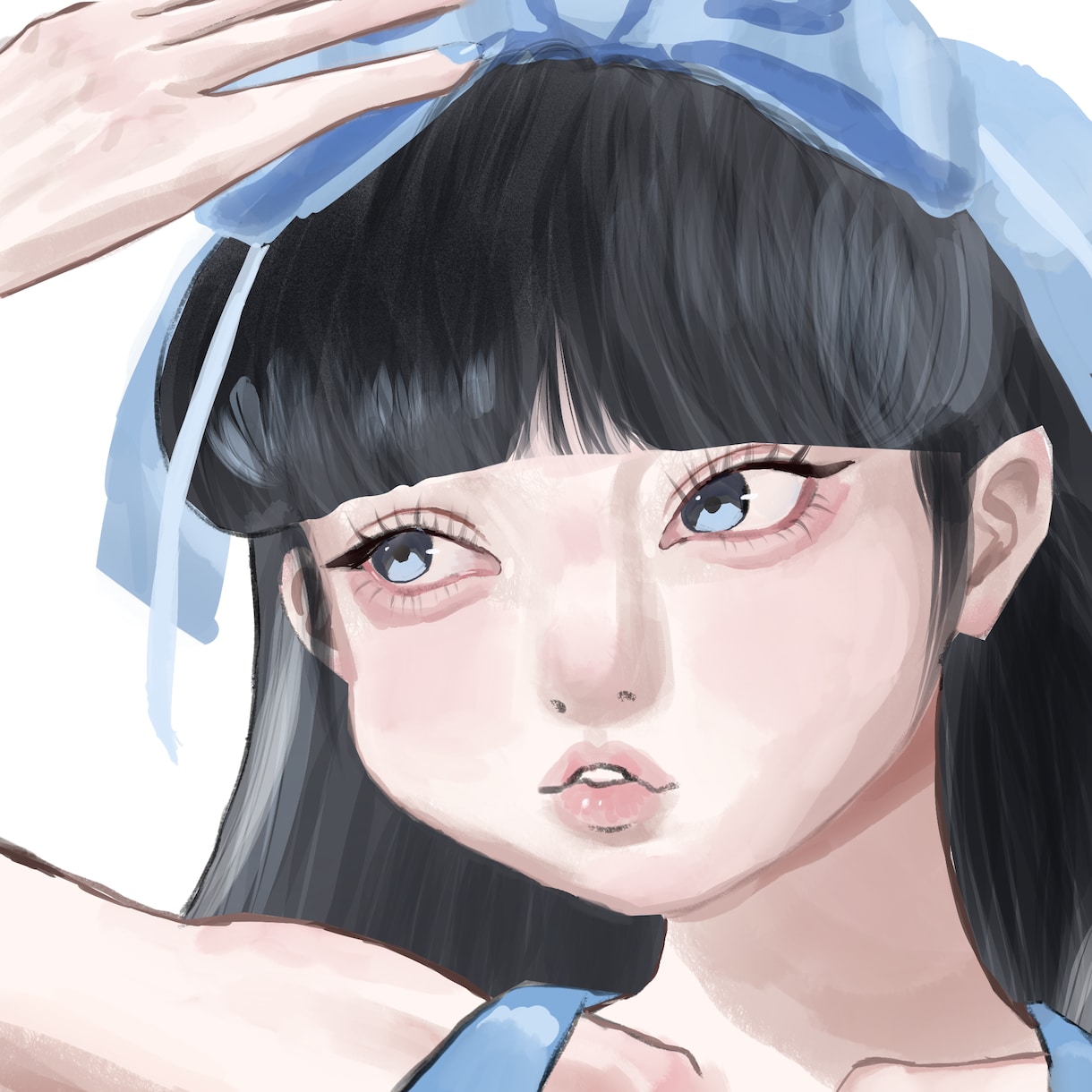 今っぽいイラストを厚塗りで描きます SNSアイコン/サムネ/立ち絵/挿絵などに イメージ4
