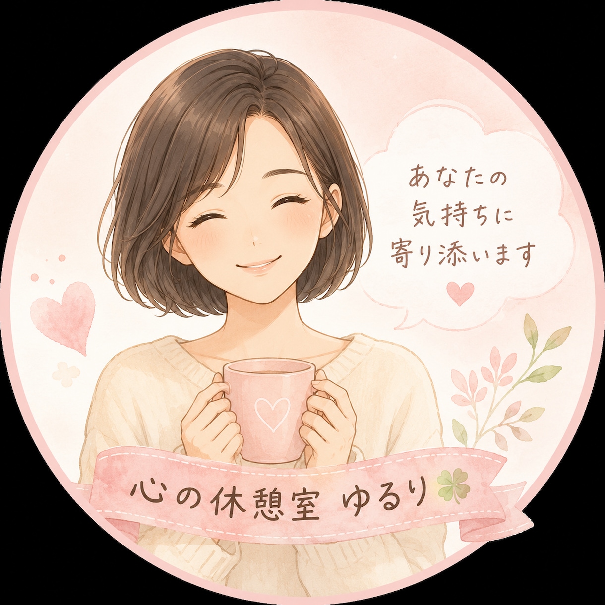あなたのお話じっくり寄り添います 1人で抱え込まなくて大丈夫。心が軽くなる時間を。 イメージ1