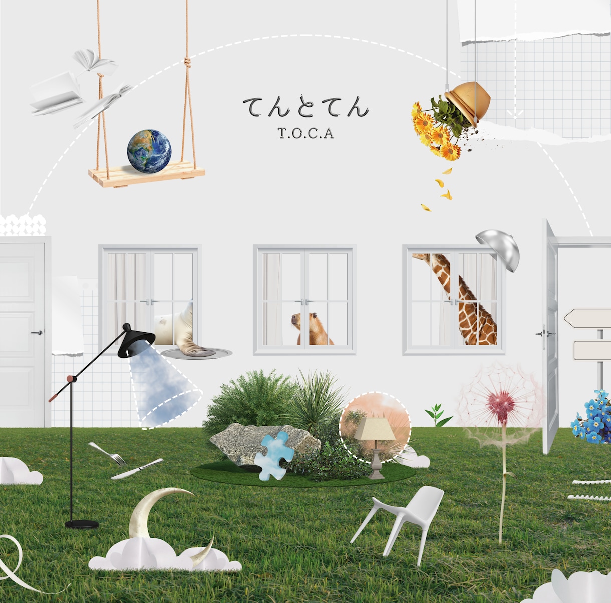 目でも楽しめる唯一無二のCDジャケット制作します 【可愛さ×個性！パっと目を惹かせる自信があります】 イメージ8
