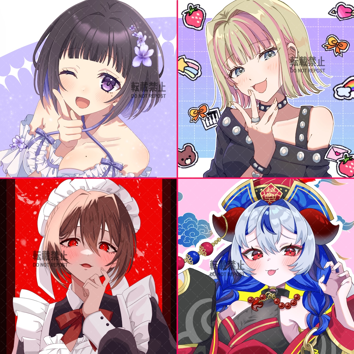 可愛い＆イケメン！目立ちやすいキャラクター描きます ☆SNS映えする！メロい最強のイラスト☆ イメージ3