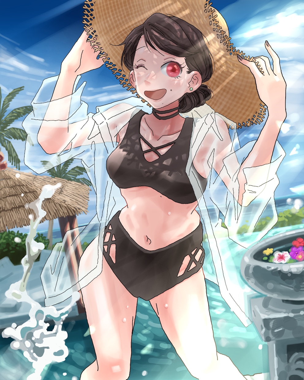 立ち絵イラスト承ります シンプルな立ち絵イラストです。背景等は、追加料金で対応します イメージ1