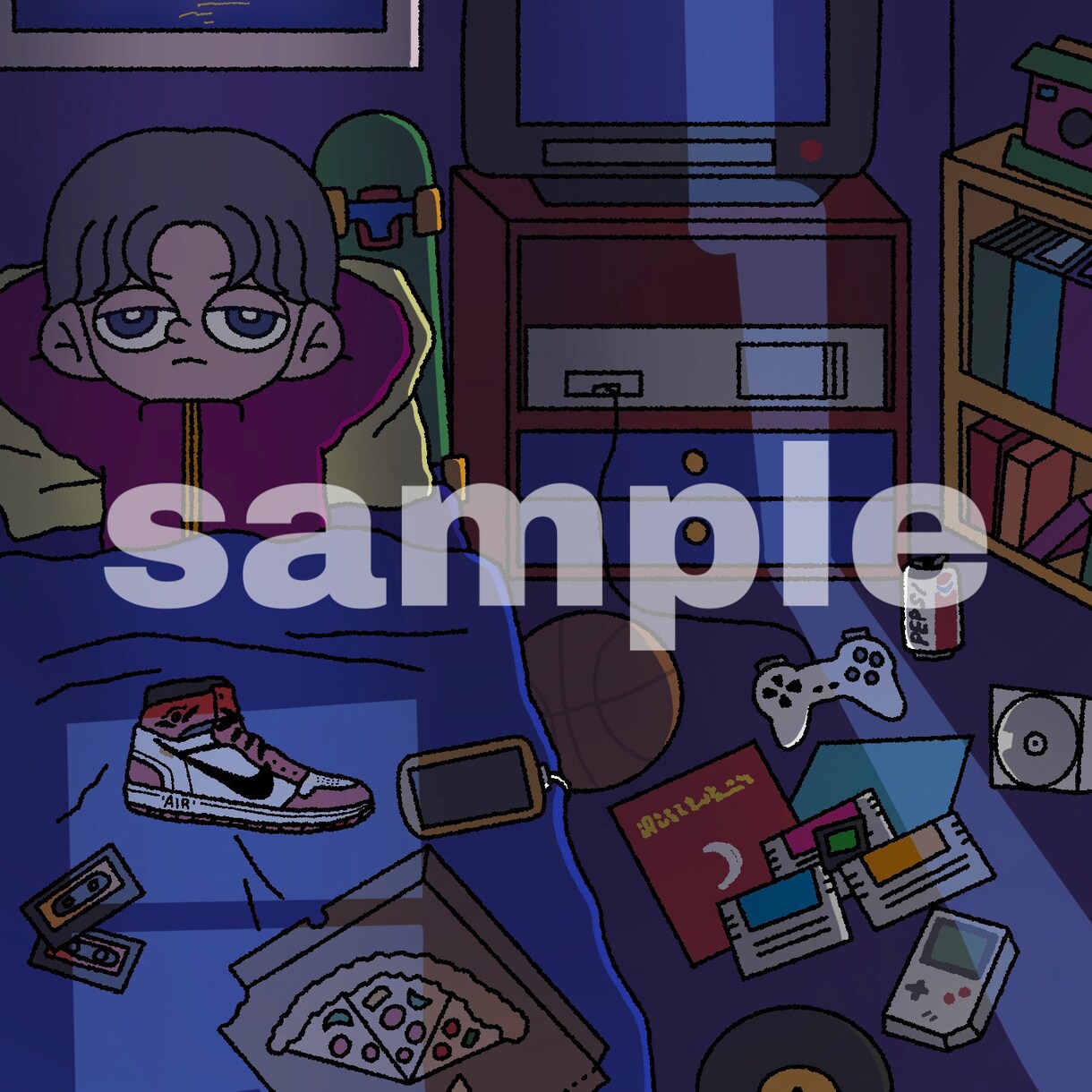 ポップなカートゥーン風イラスト作成します あなたの世界観を表現させて頂きます イメージ6