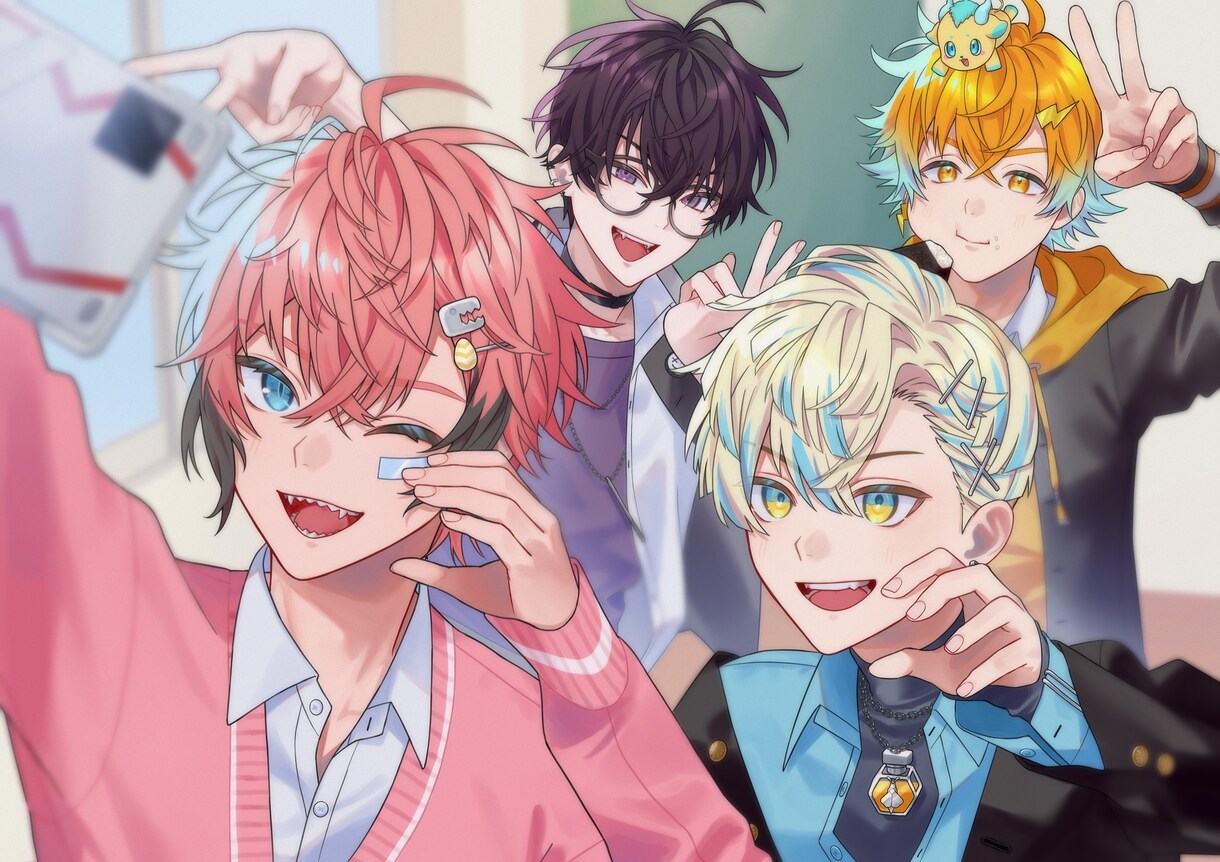 立ち絵・一枚絵・キャラデザ・SD等制作いたします 用途に合わせたカラフルで綺麗なイラストを制作いたします！ イメージ1