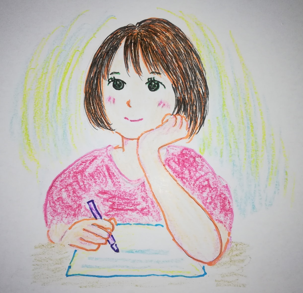 １か月、チャットで何でもお話聞きます 交換日記のような、心のやり取りをしましょう♡ イメージ2