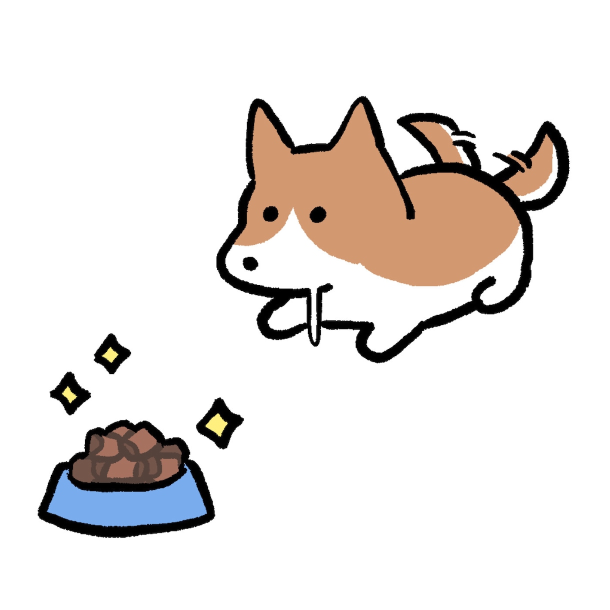 かわいいワンコイラスト描きます ゆるっとかわいいイラストです！※犬種変更も対応可能です！ イメージ2