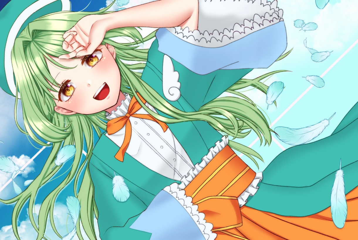 可愛くてきれいなイラスト描きます サムネイルから同人誌表紙まで製作します イメージ3