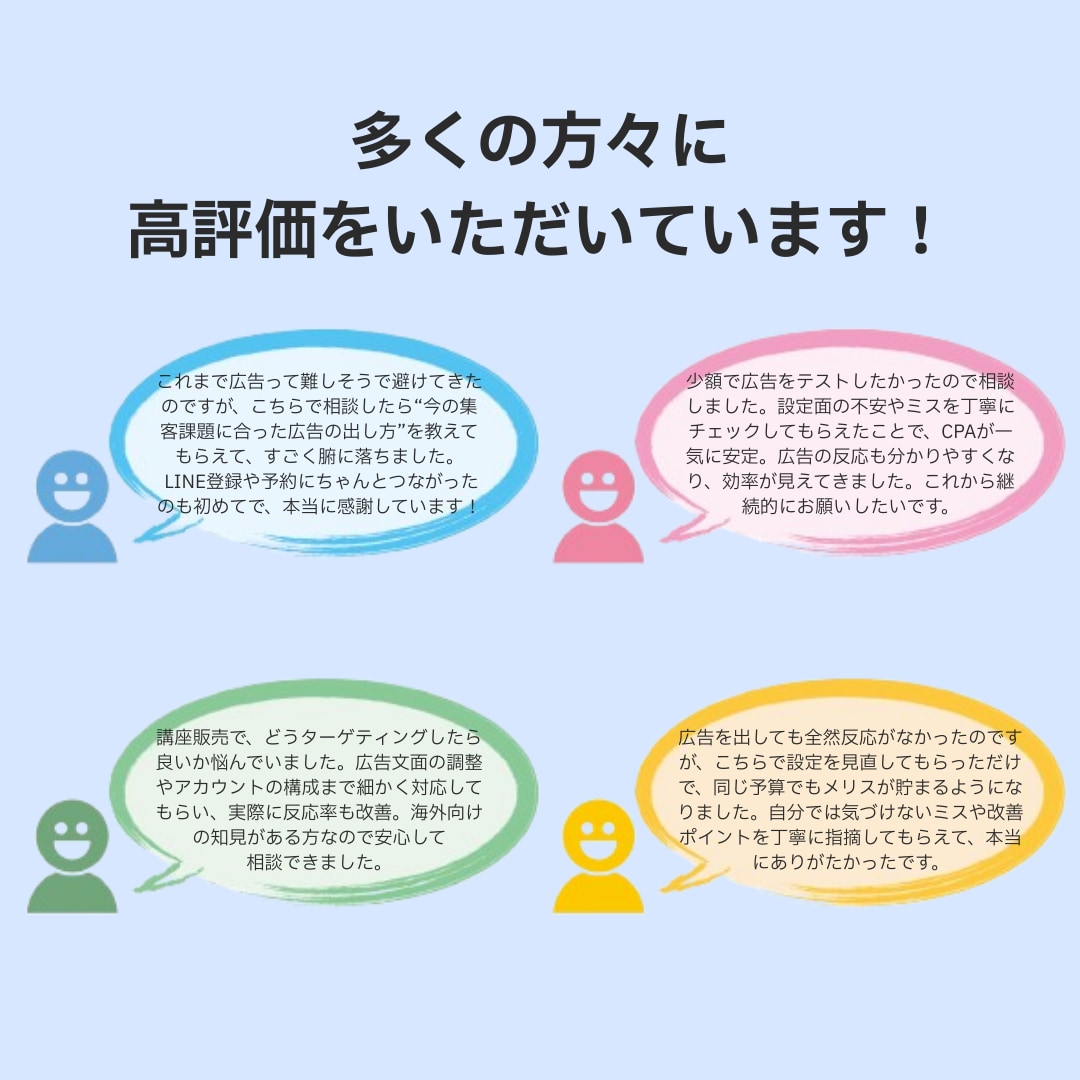 国内外向けFacebook広告運用設定します 広告運用の第一歩を経験者が分かりやすくサポートします イメージ3