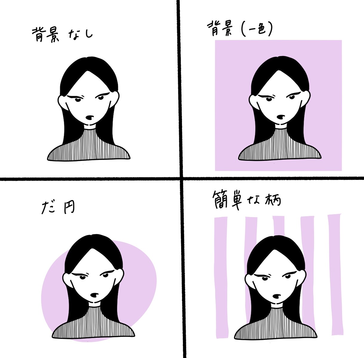 シンプルで目を引くアイコン描きます あなただけのオリジナルアイコンを心を込めて作成いたします☺︎ イメージ2