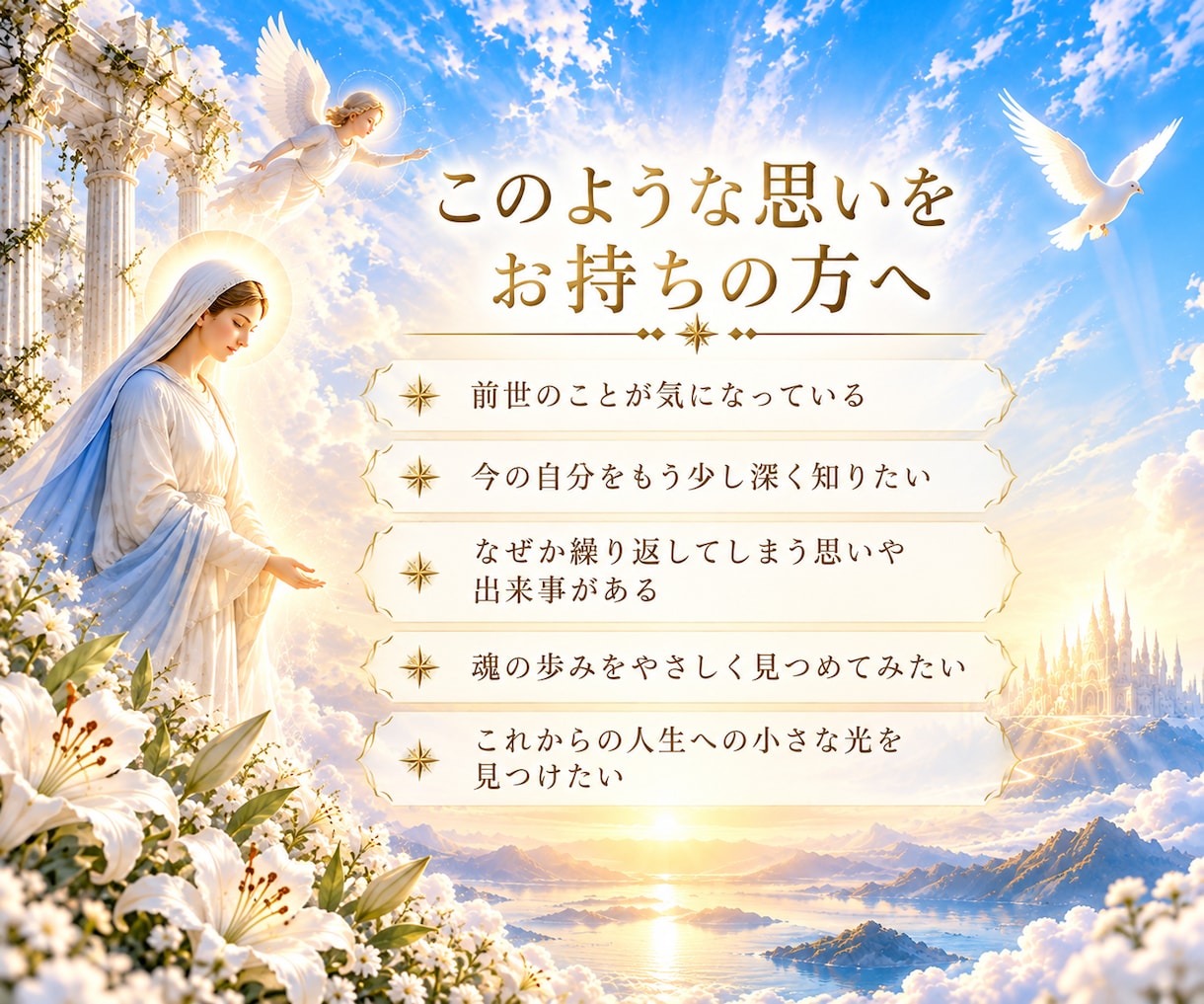 神からの贈り物　リーディングで前世を読み解きます 前世から受け継いだ資質と学びを今世の生き方につなぐ イメージ2