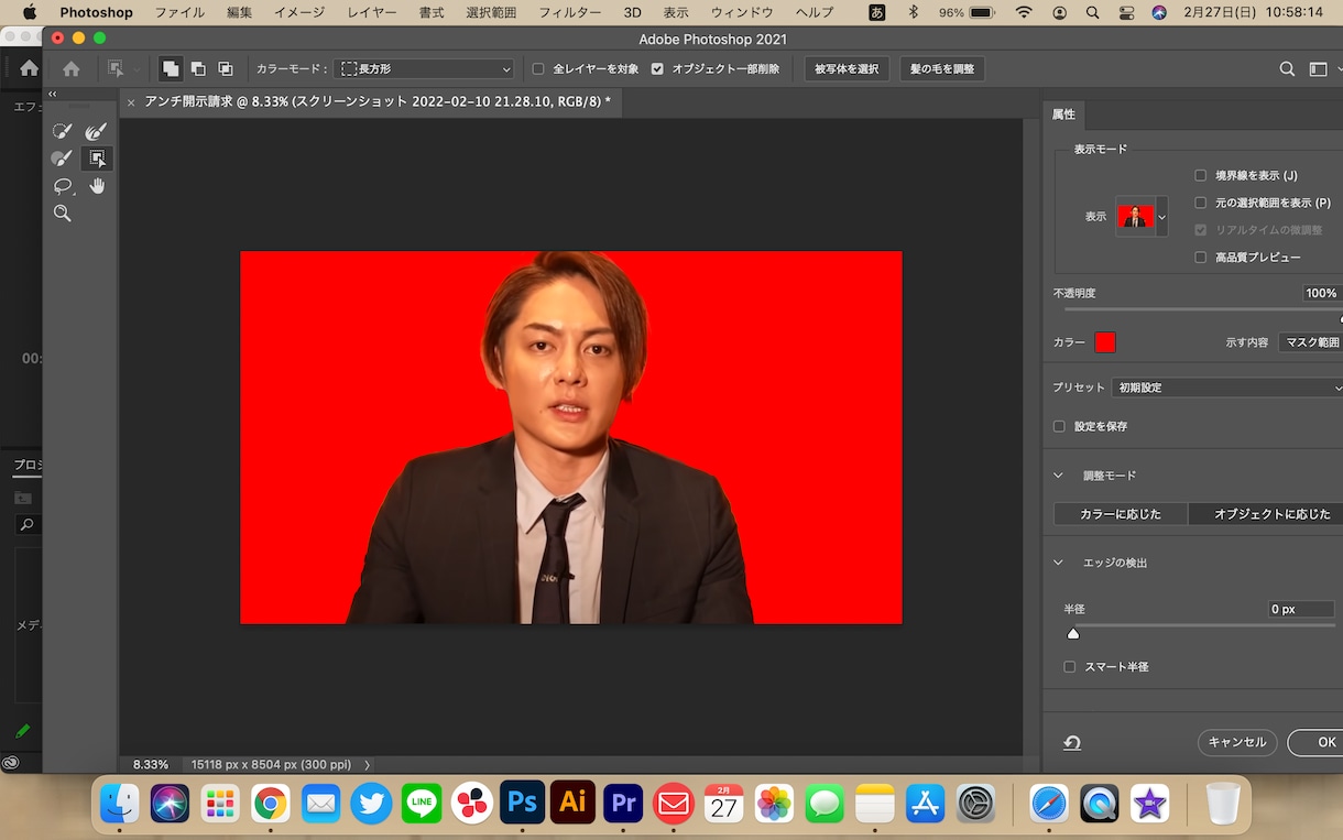Photoshopでプロレベルで画像切り抜きます 髪の毛一本一本まで繊細にプロクオリティ イメージ3