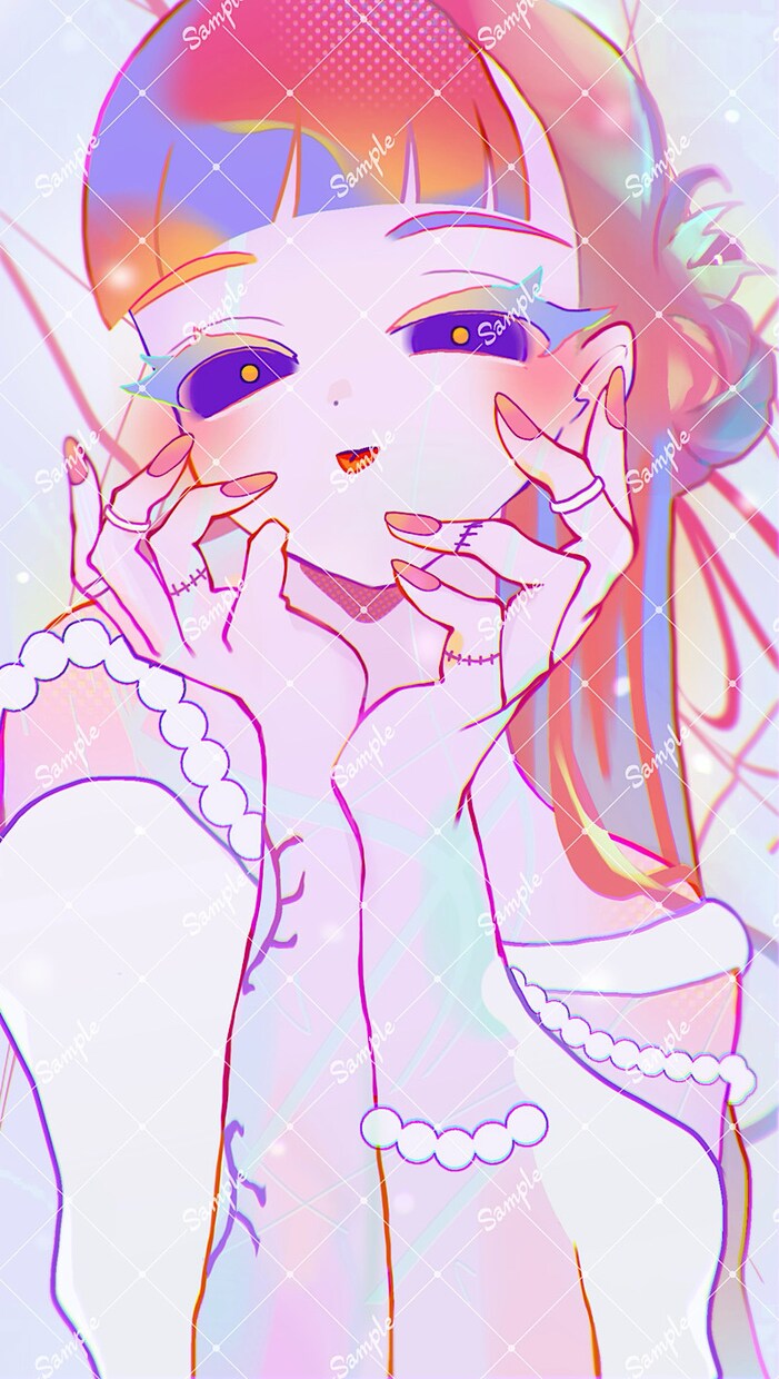 完全おまかせ！淡く透明感のある一枚絵お描きします 商用OK◎ラフの提出・修正なしで、安価でイラスト制作します！ イメージ7