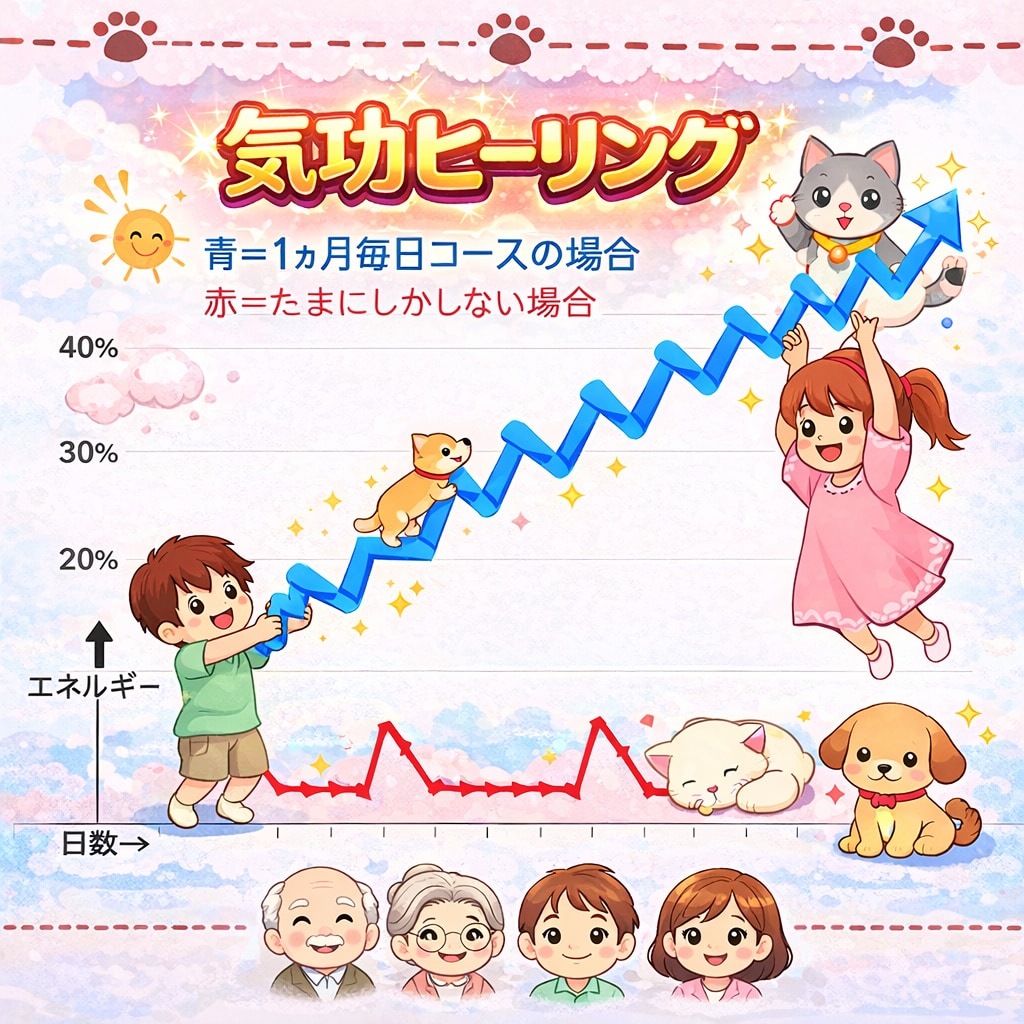 プロの気功師がペット用の気功ヒーリングします 新！ペットの苦痛を減らし少しでも幸せになるためのヒーリング イメージ2