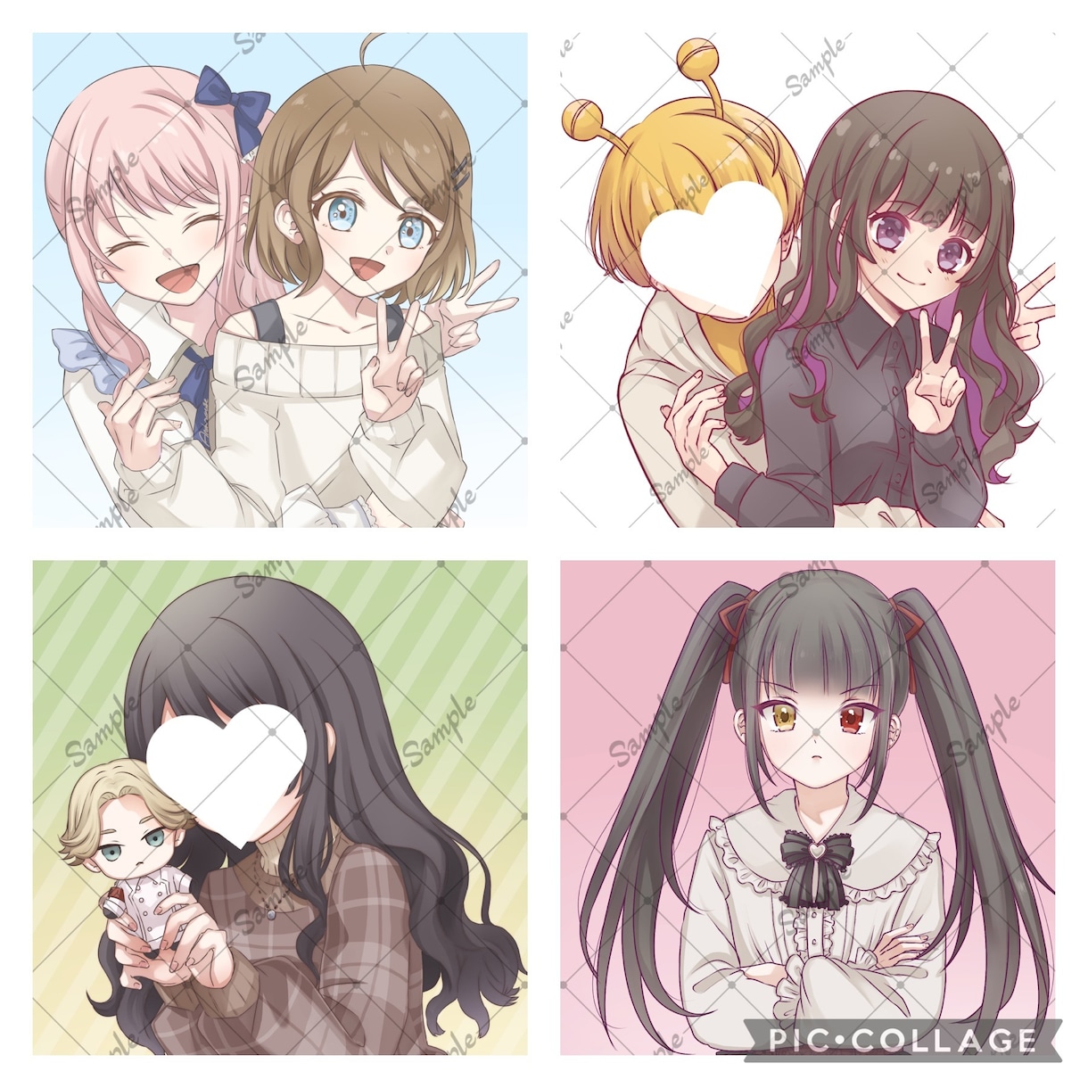 夢絵オーダー　イラストオーダー　お受けします 夢絵　コテ同、ぬい持ち、高クオリティにて作成！ イメージ3