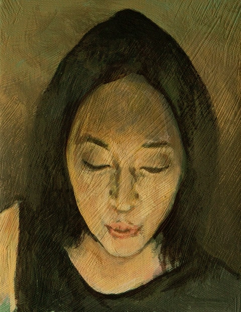 肖像画描きます アクリル画で雰囲気を大切に表現いたします。 イメージ3