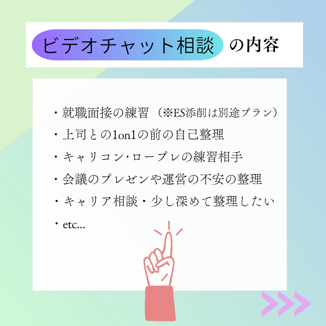面談練習・ロープレ練習の相手承ります キャリコン試験までの練習相手がほしい方もぜひお声がけください イメージ4