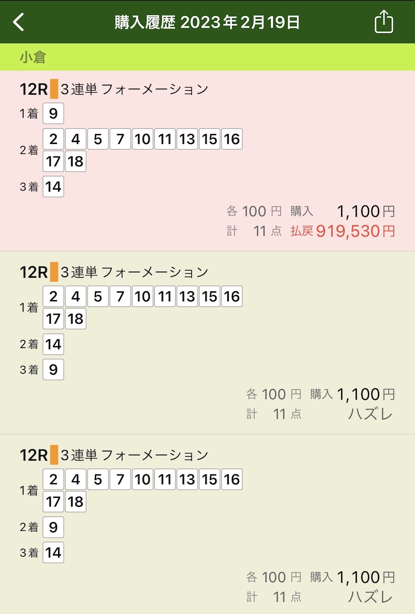 JRA・地方競馬の予想をお手伝いします 競馬初心者必見！！午年・競馬歴25年の馬券師が丁寧に教えます イメージ3