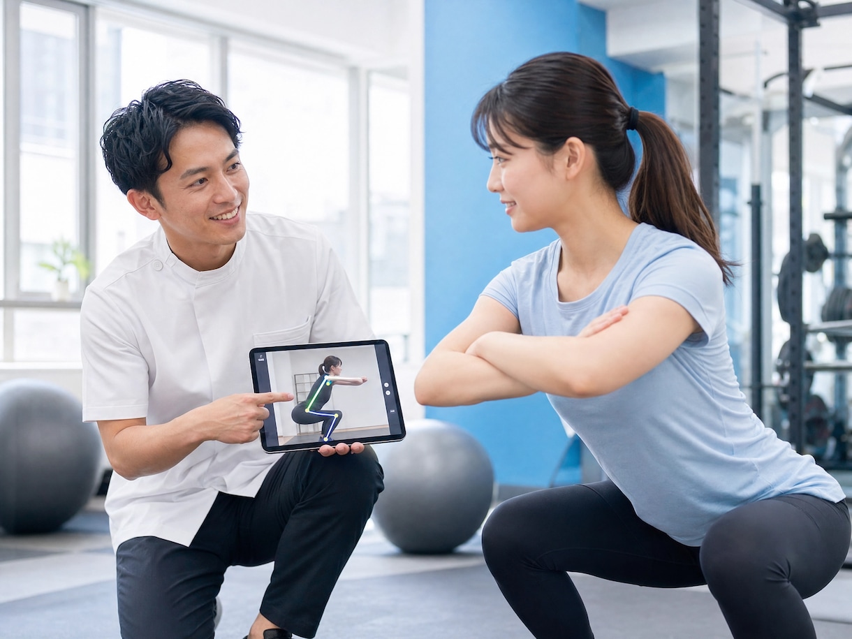 理学療法士が動画で動作分析！フォーム改善します 自己流トレで伸び悩む方へ。専門家が根本原因を特定し改善提案！ イメージ1
