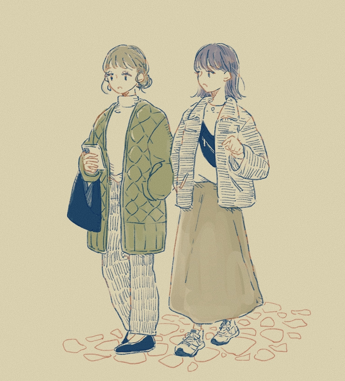 ゆるっとかわいいイラスト描きます ゆるめのタッチでシンプルなイラストを作成します。 イメージ3