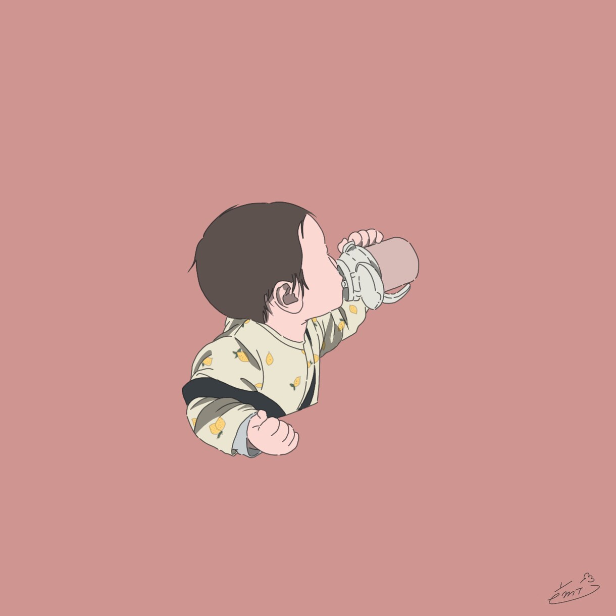 写真を元にシンプルなイラスト描きます 【12月までのお試し価格】SNSやウェルカムボードに利用可能 イメージ3