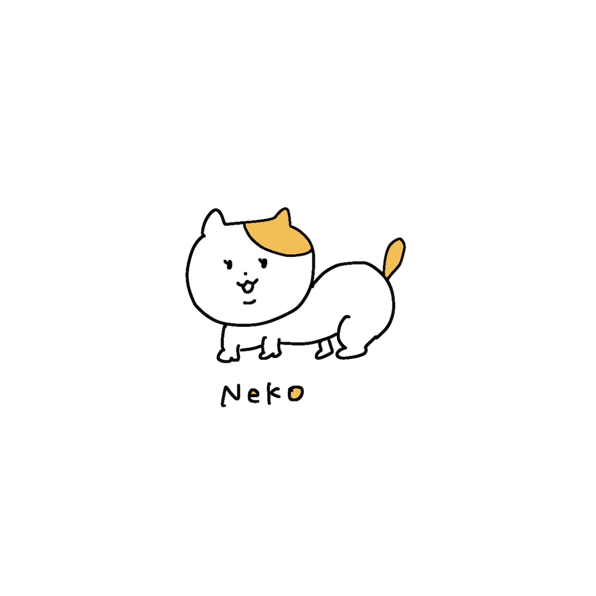 ゆるくてかわいいシンプルなイラスト描きます SNS用アイコンに！ワンポイントカラーがアクセント！ イメージ7