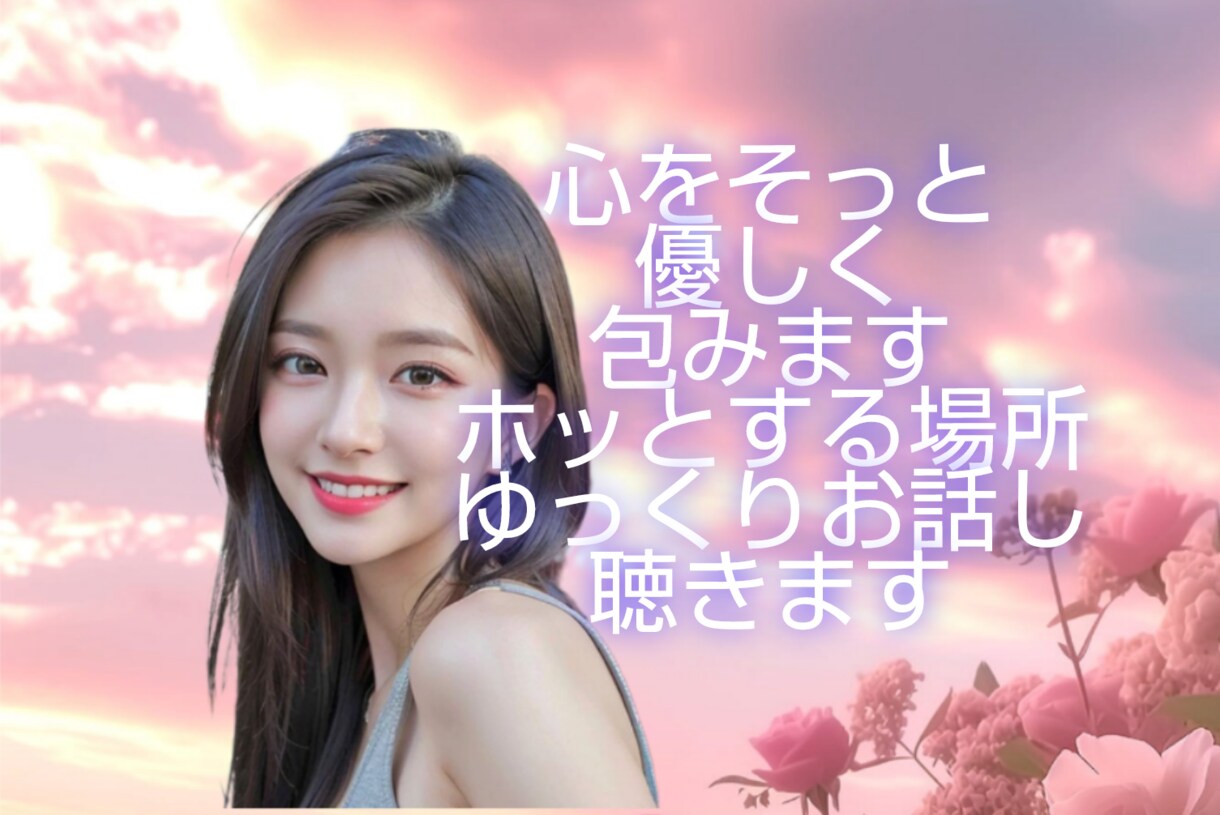 一息ついて♡今抱えている負担にそっと寄り添います 雑談/愚痴/悩み/恋愛/過去/眠れない/心の解放のお手伝い イメージ1