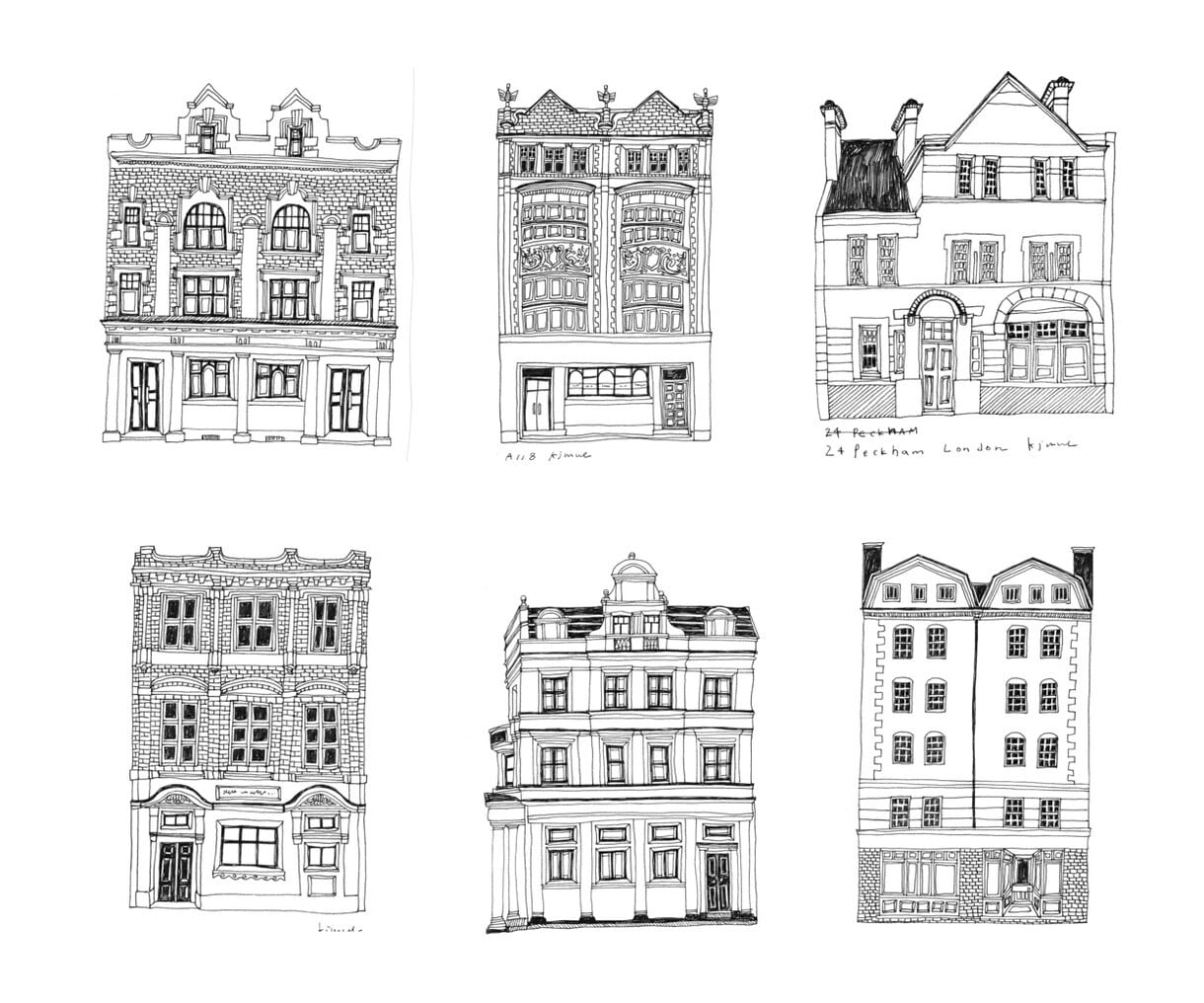 建物・お店・おうちをペン画で丁寧に描きます 近代建築画家が思い出の建物や店舗を記念イラストにします イメージ9