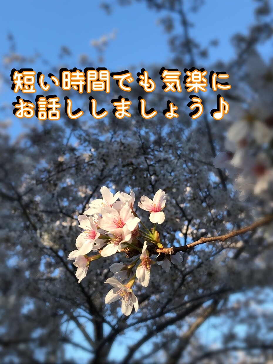 今すぐ話したい…！そんなあなたの気持ちを聞きます 気持ちが爆発しそうな時、愚痴、相談、雑談私に聞かせて下さい☆ イメージ1