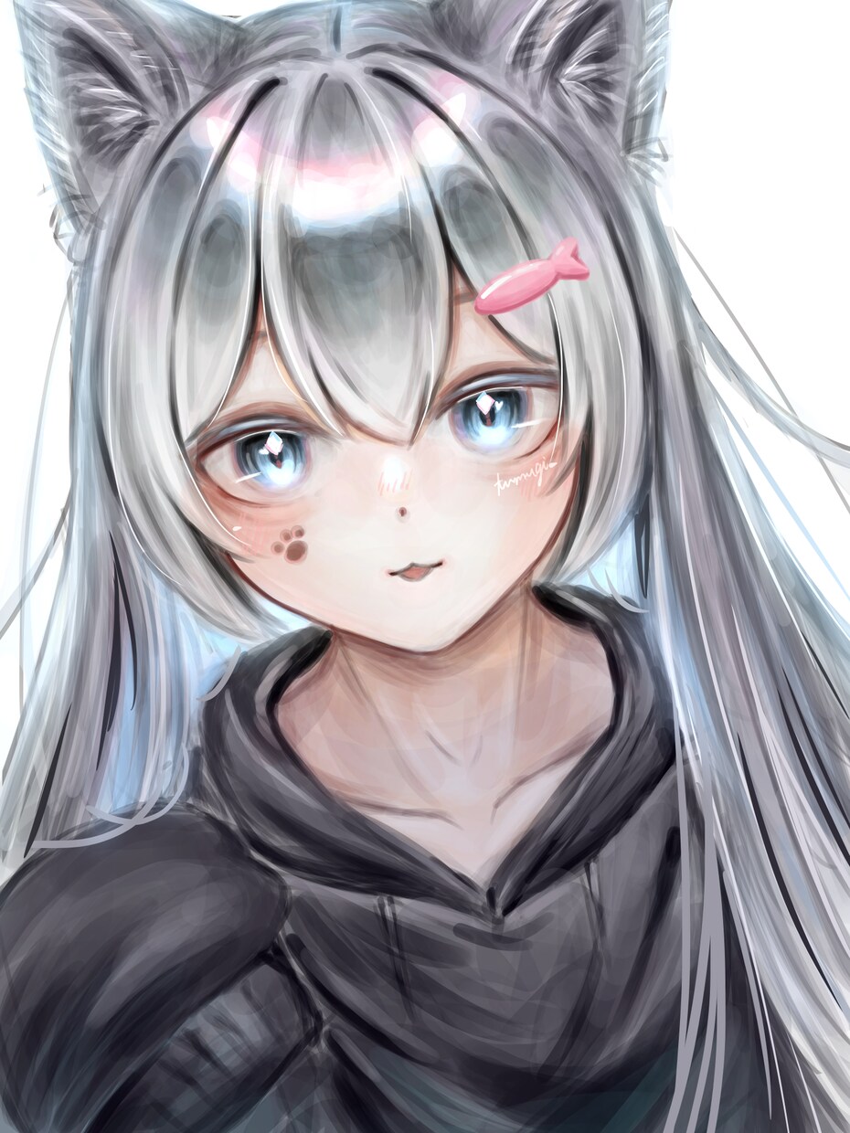 可愛い女の子のイラスト描きます 顔と髪にこだわったあなただけのイラスト制作させてください！ イメージ5