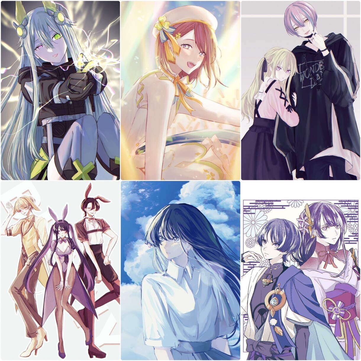 綺麗め絵柄で高品質な1枚絵を作成致します sns、配信、表紙やサムネなど対応しております イメージ5