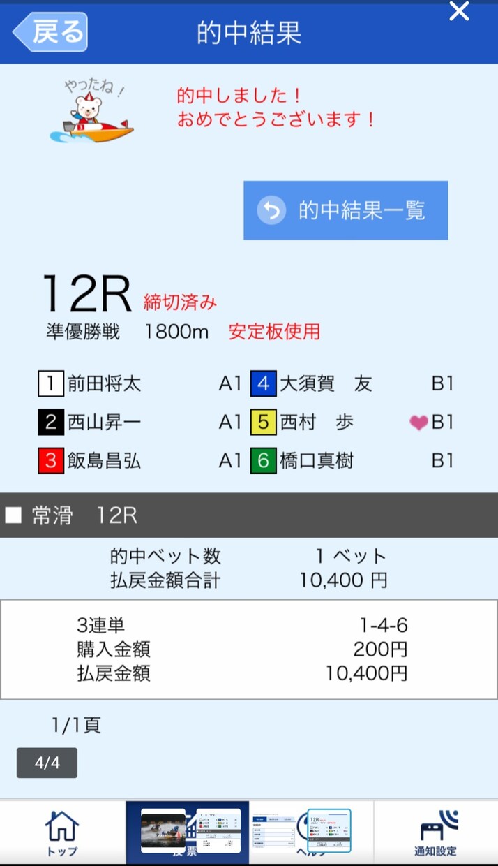 1ヶ月間の競艇ボートレース予想します 競艇を副収入や小遣い稼ぎに当てませんか！ イメージ4