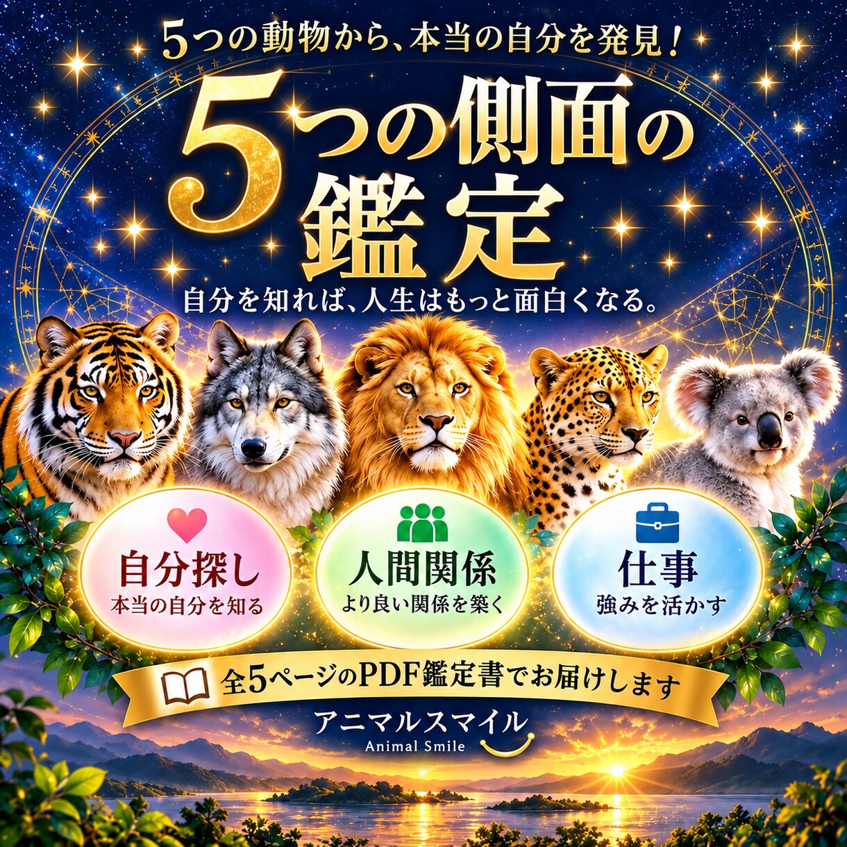 自分の性格と隠れた本質を読み解きます 生年月日を使って性格と隠れた本質を読み解きます イメージ1