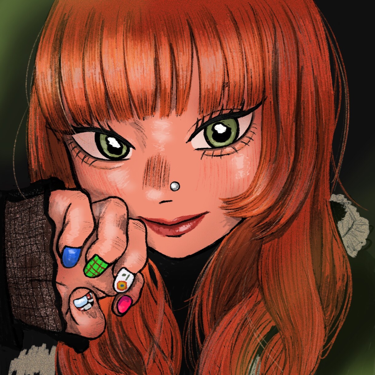 写真を参考に似顔絵を描きます 個性を輝かせる似顔絵を描きます！ イメージ1