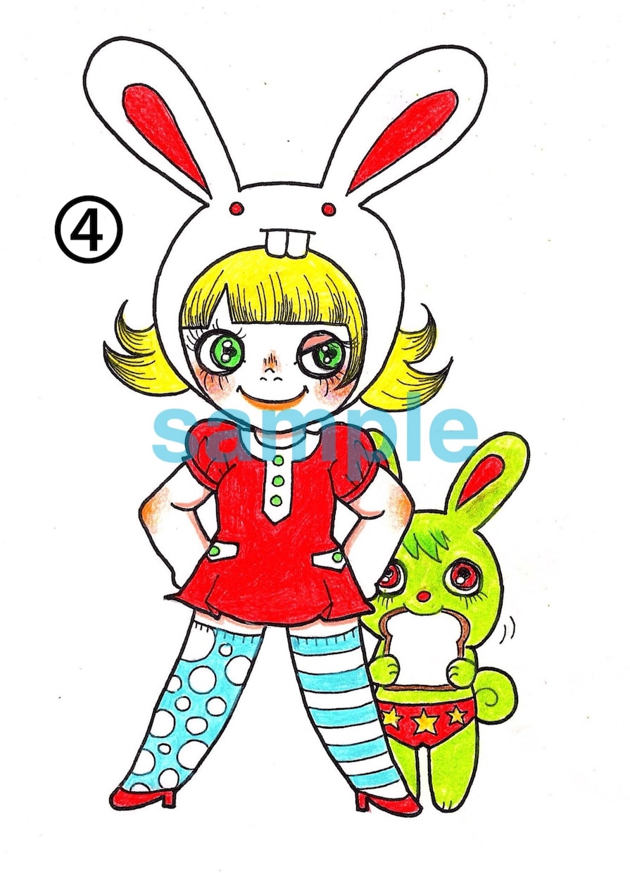 わたしのイラストで貴方のアイコン作ります わたしが描いた既存のイラストから貴方だけのアイコン作ります！ イメージ4