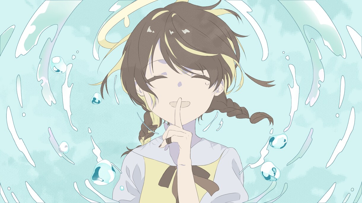 歌ってみたやMVの動画用のイラストを描きます 本家に寄り添うサムネイラスト制作 イメージ1