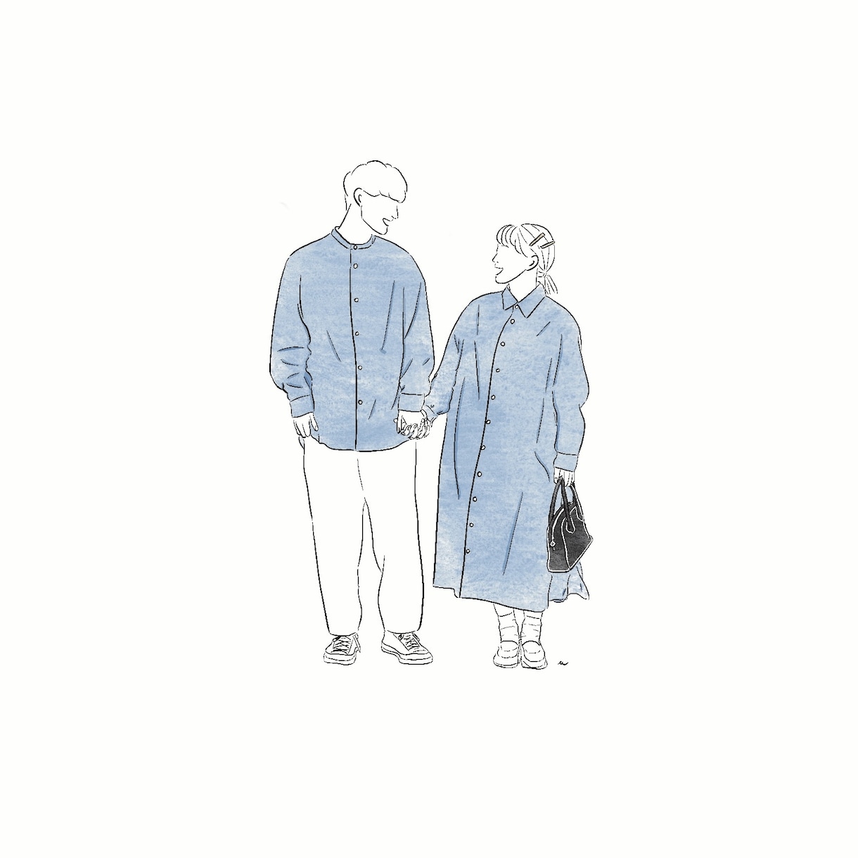 シンプルな線画イラスト描きます 再開しました！いろんなシーンでのイラストも◎ イメージ6