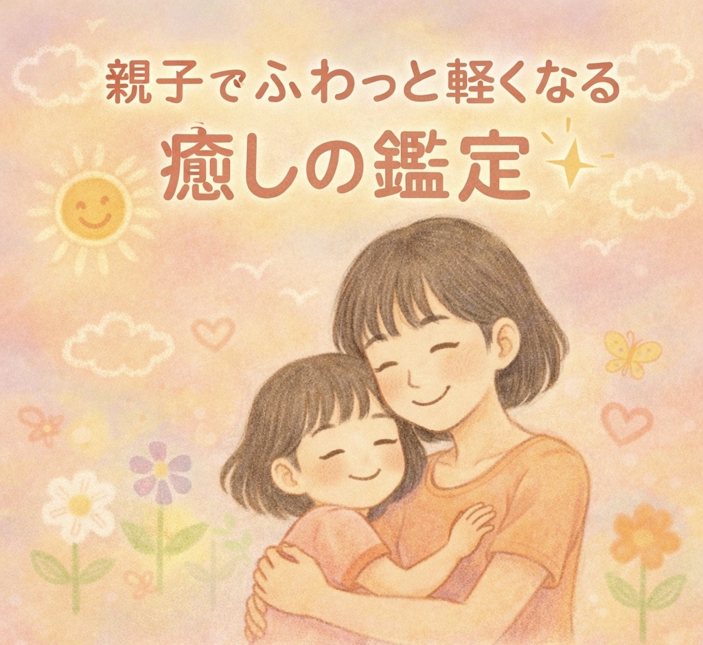 子どもの今を軽やかにするエネルギー鑑定します 親子鑑定✨️今を軽やかに生きるアドバイス 鑑定2回✨️ イメージ1